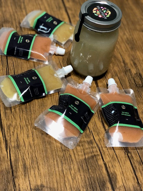 Sea moss applesauce 16 oz jar